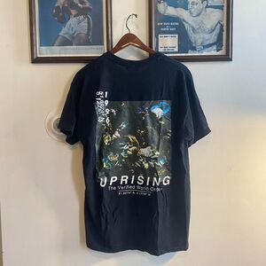 Topman black graphic t shirt size medium